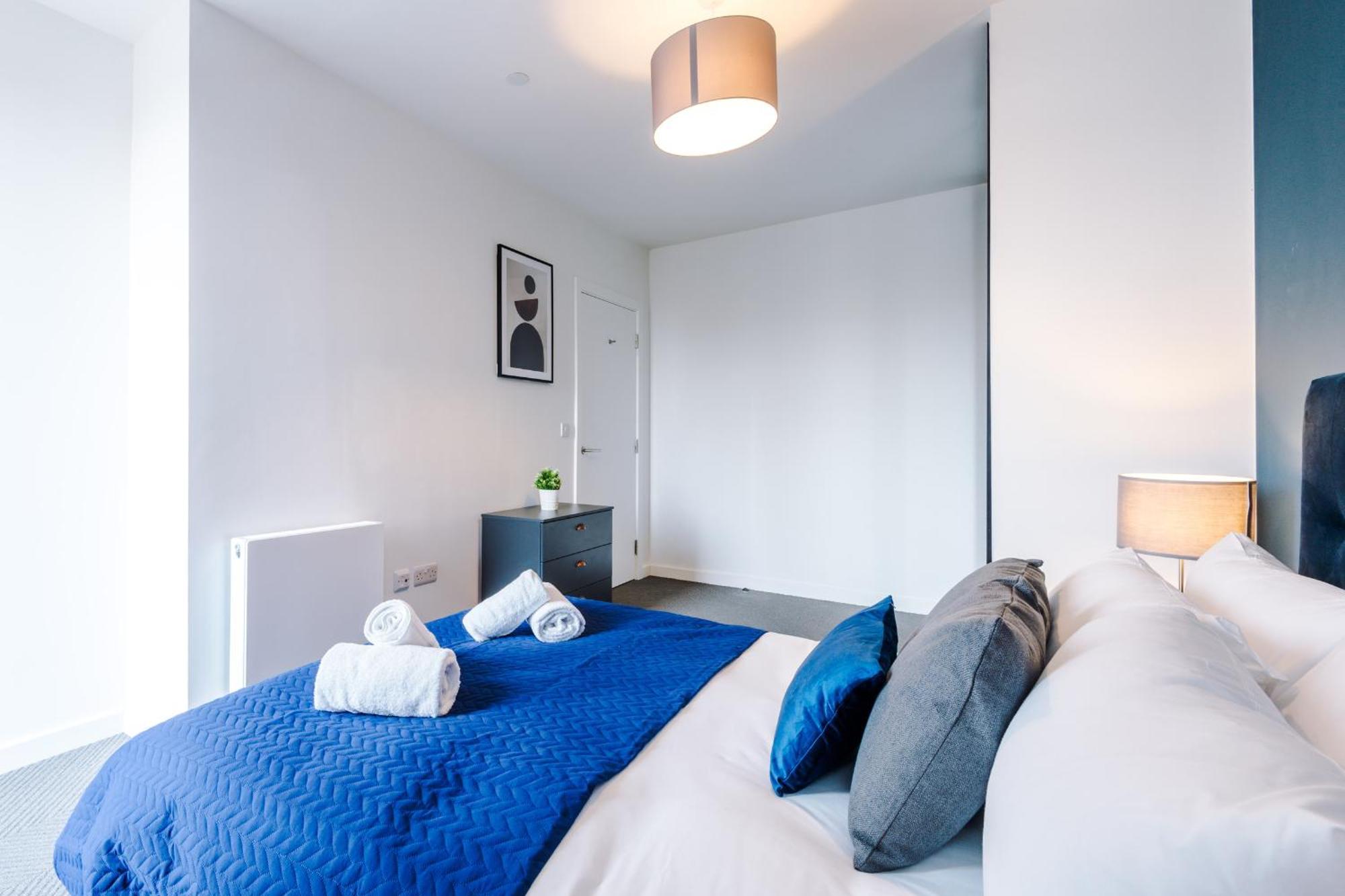 Hilltop Serviced Apartments - Ancoats مانشستر الغرفة الصورة